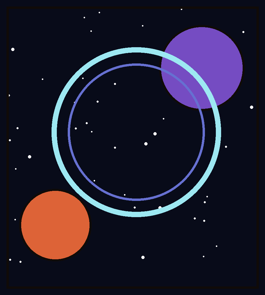Gamakichi space floating scene