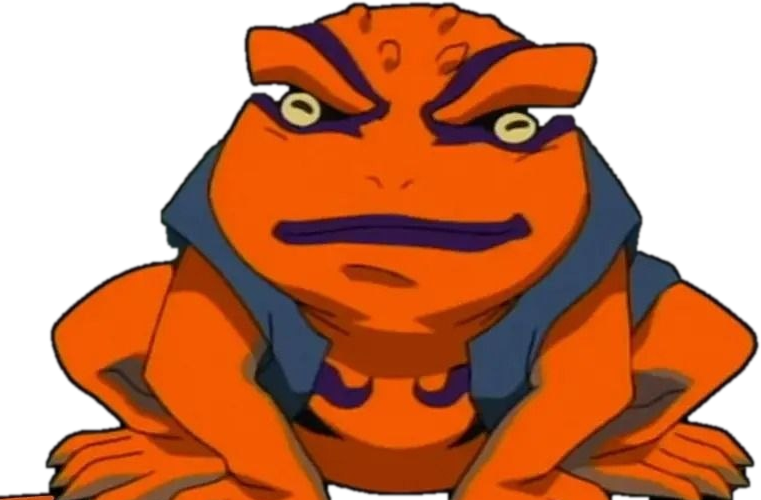Gamakichi official character artwork