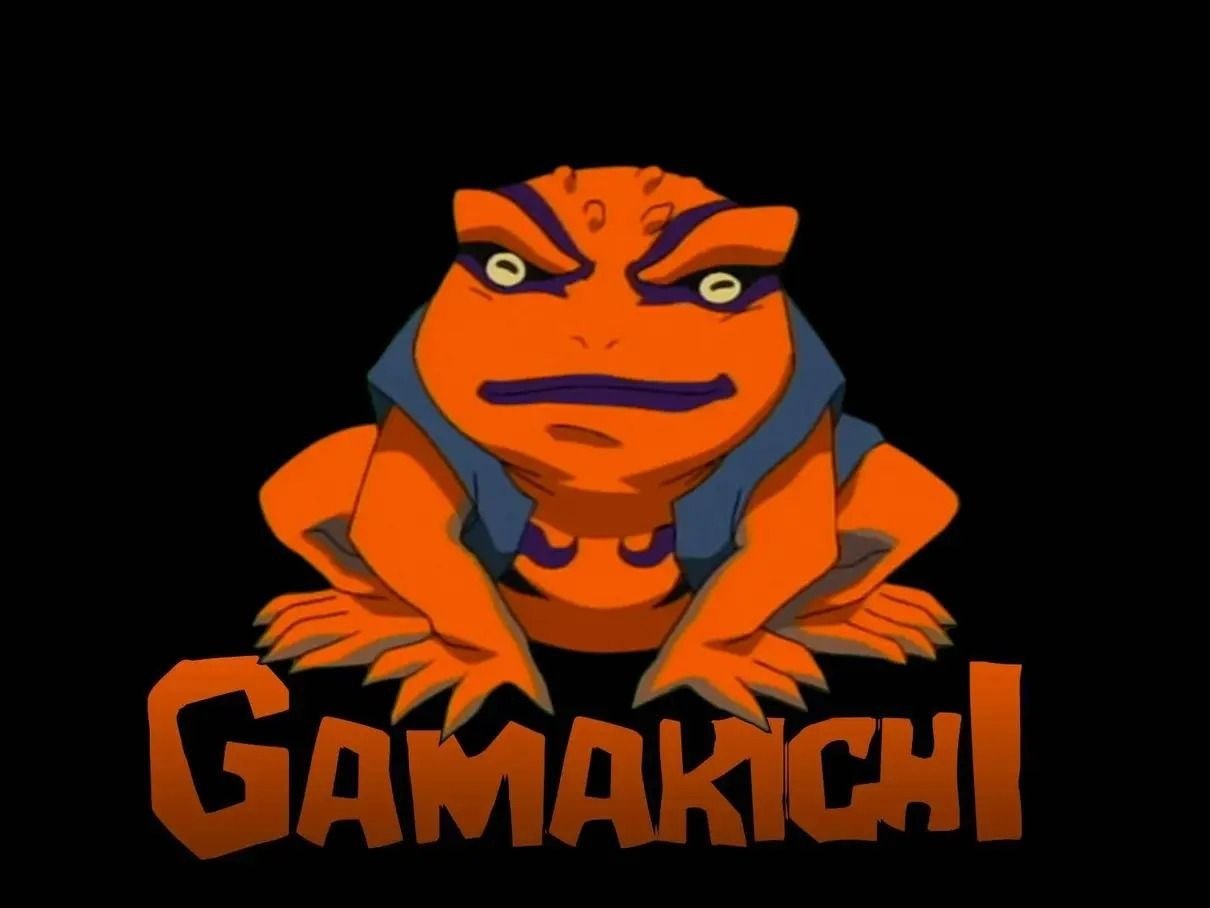 Official Gamakichi logo artwork